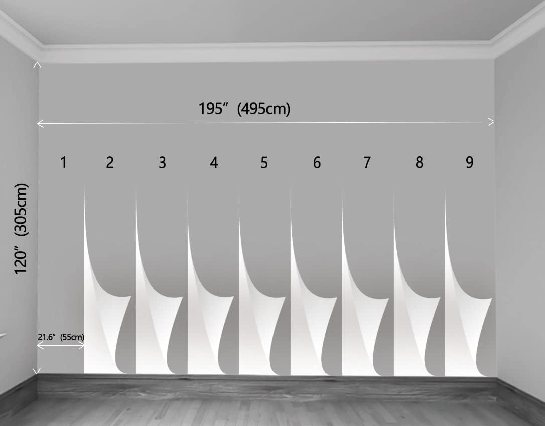 Forest Wall Murals Landscape Tree Wallpaper Mural Wall Decor for Bedroom, Living Room, Kids Room