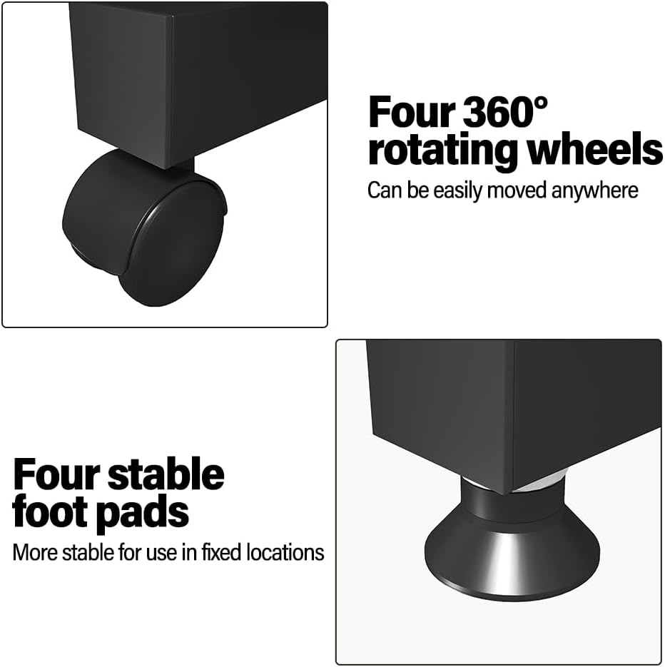 28 Pockets Countertop Rotating Greeting Card Rack, 7 Tier magazine Display Stand Rotating magazine rack for Postcards, Brochures, and Greeting Card