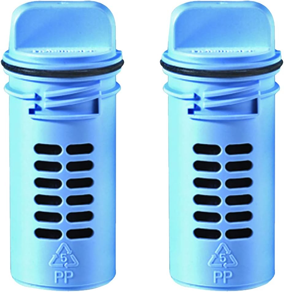 Fluidmaster 8102P8 Flush 'n Sparkle Automatic Toilet Bowl Cleaning System Refills, Blue 2-Pack, Upgraded Version