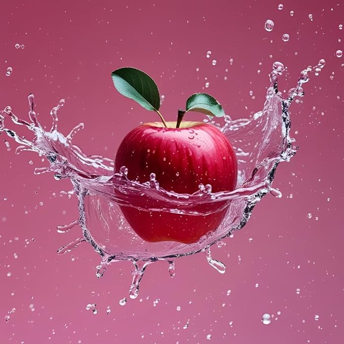 1OAK Soy Wax Scented Candles (Apple) - Soy Candles for Home Scented - Long Burning Premium - Hand-Poured (7oz)