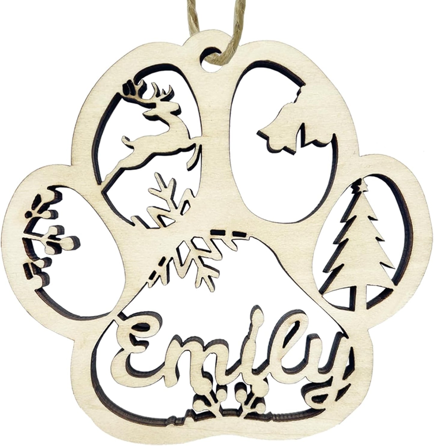 2025 Personalized Christmas Name Ornaments Tag,Custom Christmas Ornaments Deorations with Names,Customized Xmas Ornament Tree Deorations,Personalized Christmas Ornament Gifts